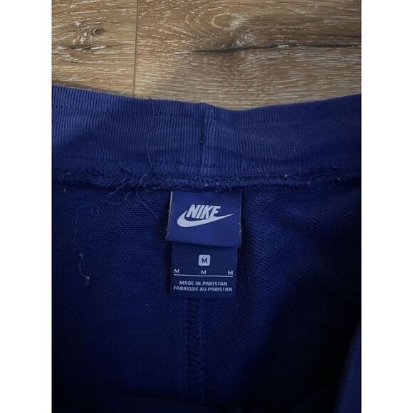 Nike Sportswear Womens Blue Great Britain Cotton Shorts Size Medium - Picture 3 of 3